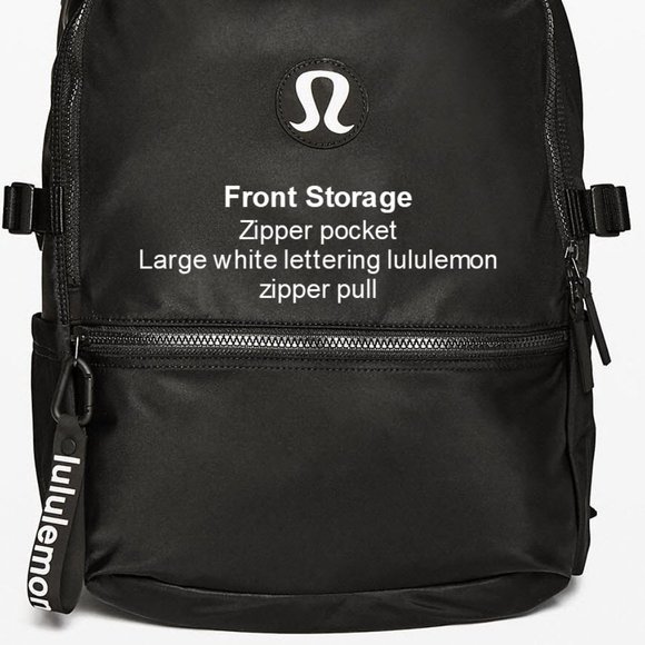 LULULEMON “New Crew Backpack with WHITE Logo” Brand New with TAGS main image 8